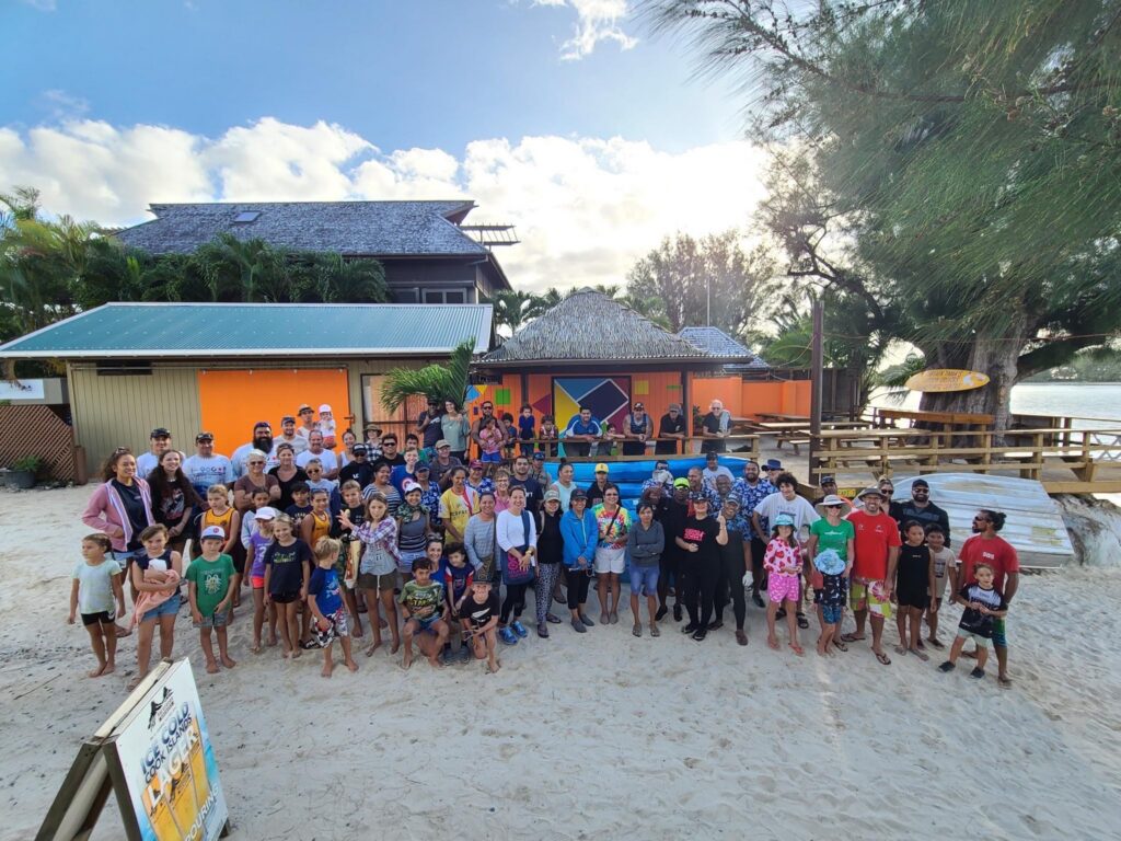 Muri Beach clean up!