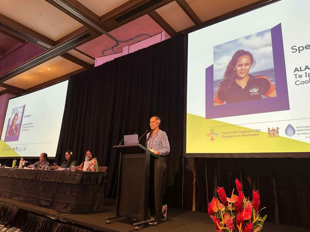 Te Ipukarea Society speaks out at regional United Nations environment meeting