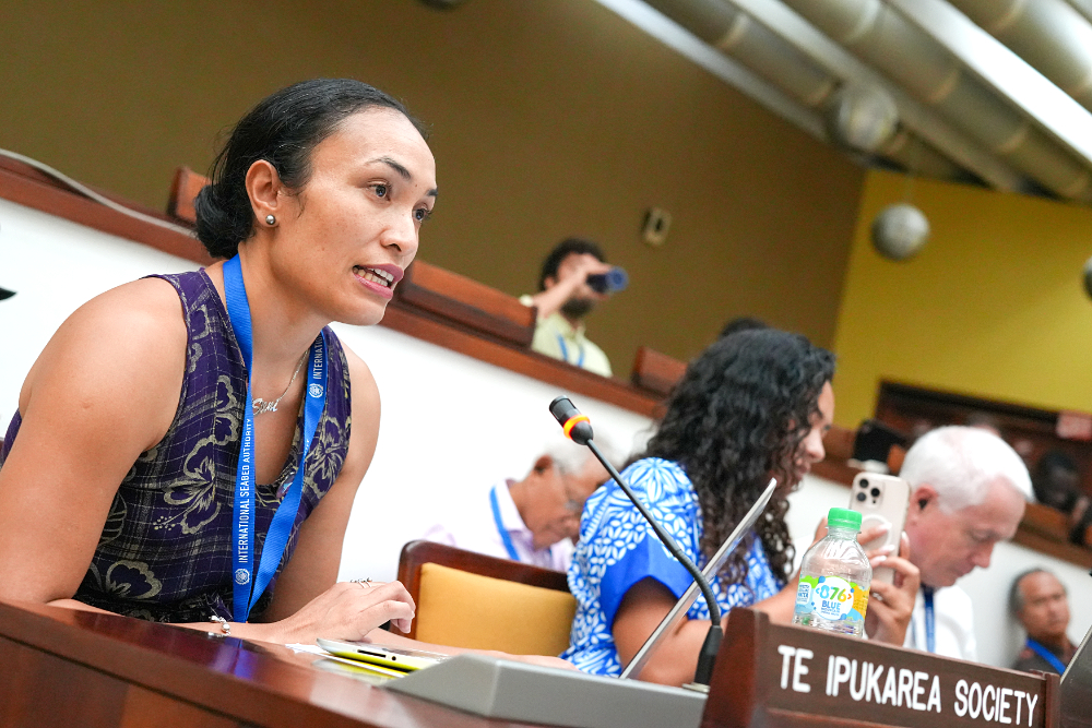 Te Ipukarea Society raises Cook Islands concerns at International Seabed Authority